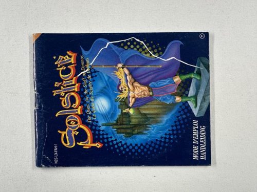 Solstice Handleiding Nintendo NES