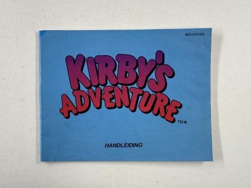 Kirby's Adventure Handleiding Nintendo NES