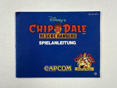 Chip n Dale Rescue Rangers Handleiding (Duits) Nintendo NES