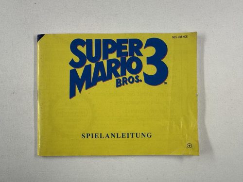 Super Mario Bros 3 Handleiding (Duits) Nintendo NES