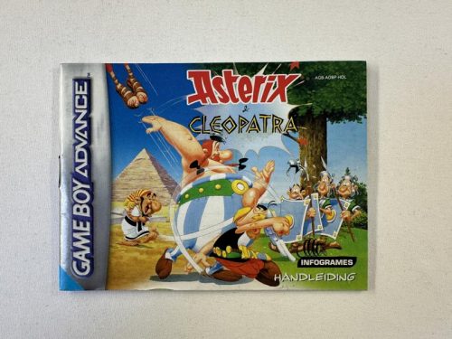 Asterix & Cleopatra Paff them All Handleiding Nintendo Gameboy Advance - GBA