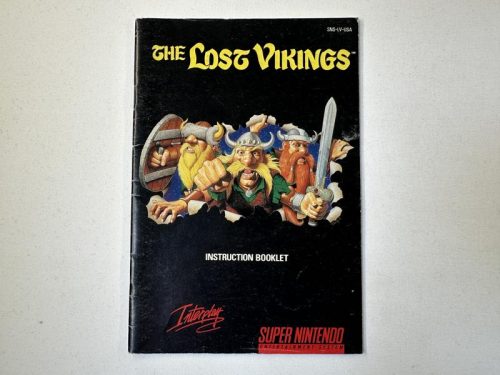 The Lost Vikings Handleiding (USA) Super Nintendo - SNES
