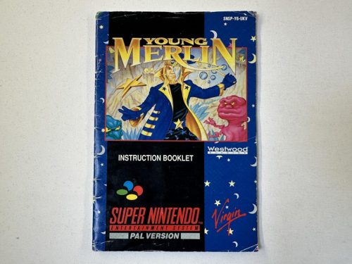 Young Merlin Handleiding Super Nintendo - SNES