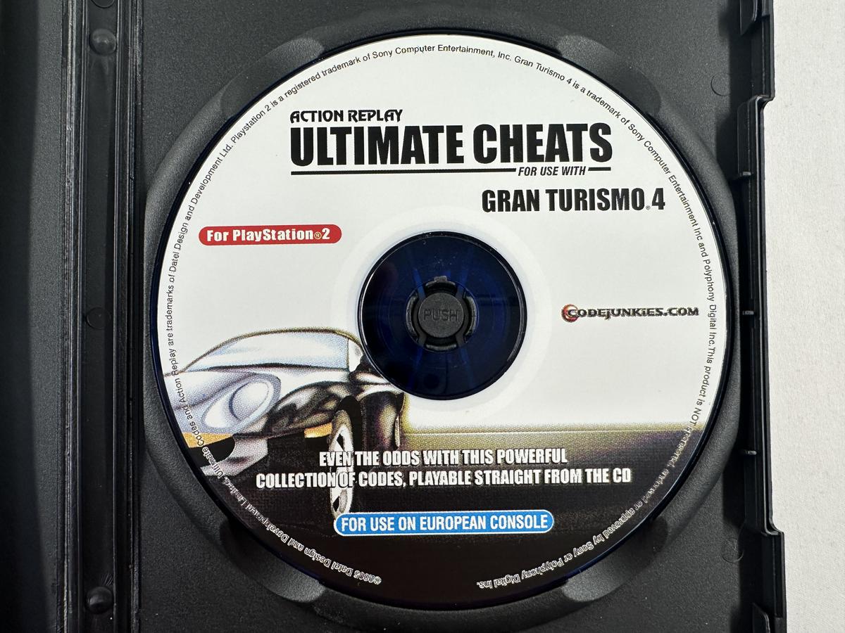 Action Replay Ultimate Cheats Gran Turismo 4 Playstation 2 - PS2 - Afbeelding 4
