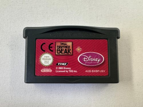 Disney Brother Bear + Princess Nintendo Gameboy Advance - GBA