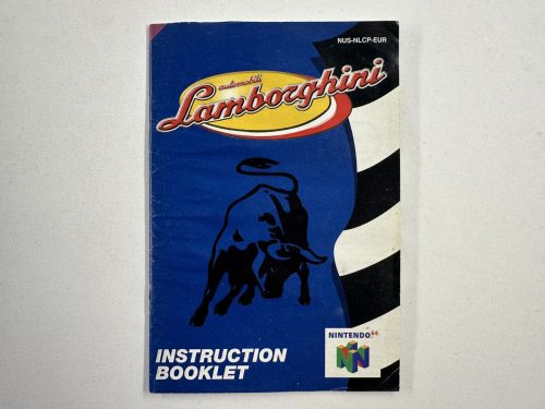 Automobili Lamborghini Handleiding Nintendo 64 - N64
