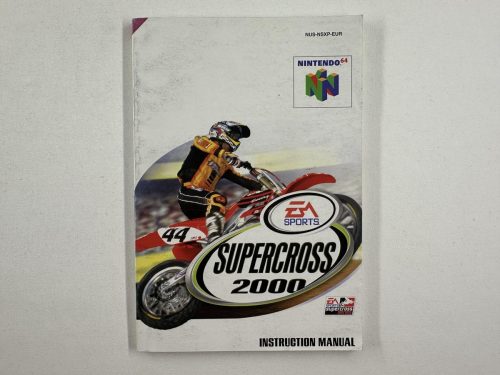 Supercross 2000 Handleiding Nintendo 64 - N64