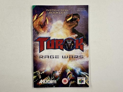 Turok Rage Wars Handleiding Nintendo 64 - N64