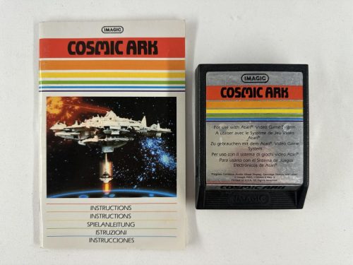 Cosmic Ark + Handleiding - Atari 2600