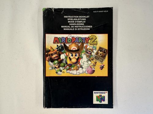 Mario Party 2 Handleiding Nintendo 64 - N64