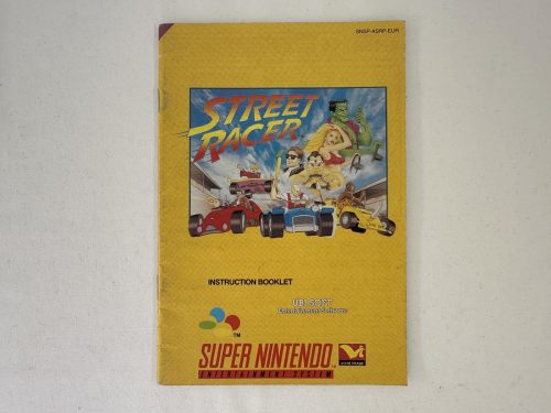 Street Racer Handleiding Super Nintendo - SNES