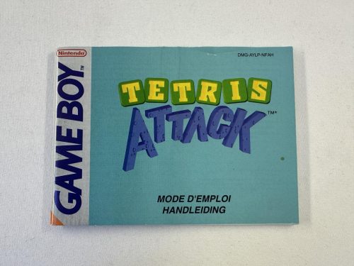 Tetris Attack Handleiding Nintendo Gameboy