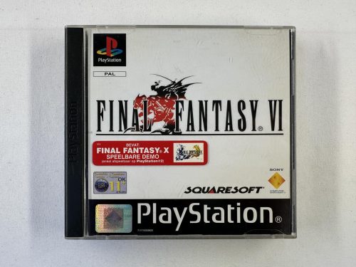Final Fantasy VI + PS2 Demo FF X Playstation 1 - PS1