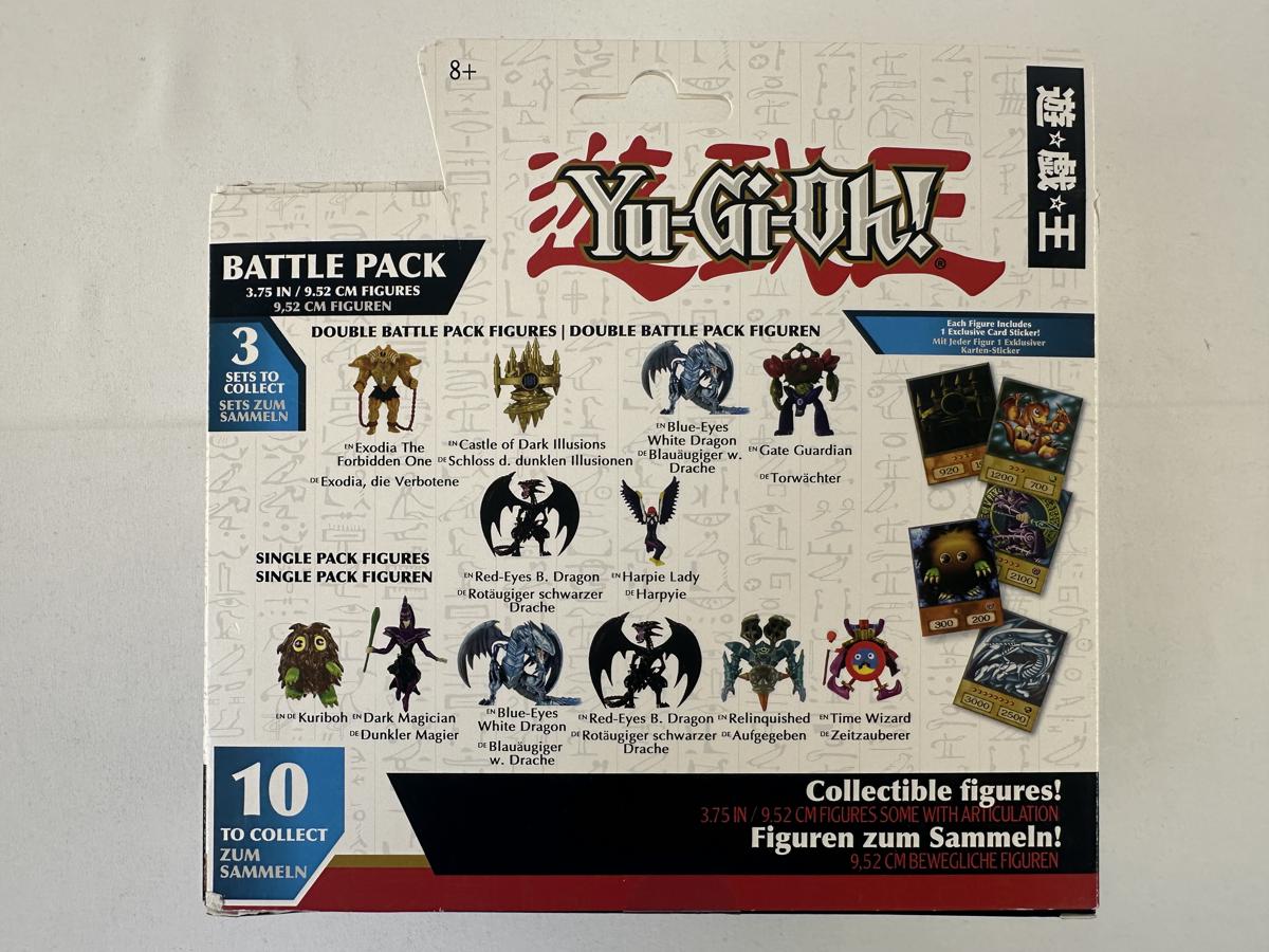 Yu-Gi-Oh Double Battle Pack Figures Blue-Eyes White Dragon & Gate Guardian - Nieuw - Afbeelding 4