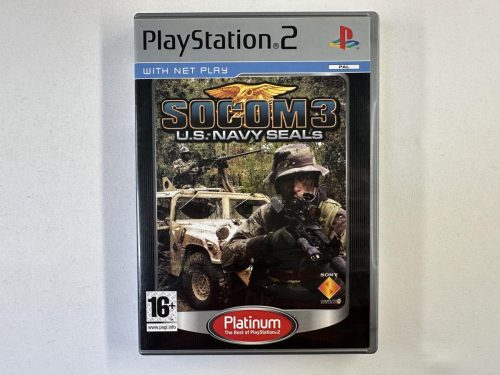 Socom 3 U.S. Navy Seals Playstation 2 Platinum - PS2