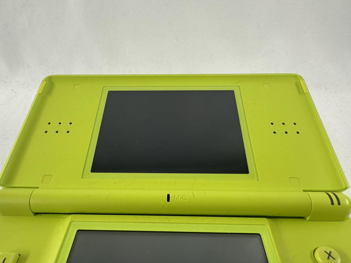 Nintendo DS Lite Lime Groen handheld spelcomputer + oplader - Afbeelding 4
