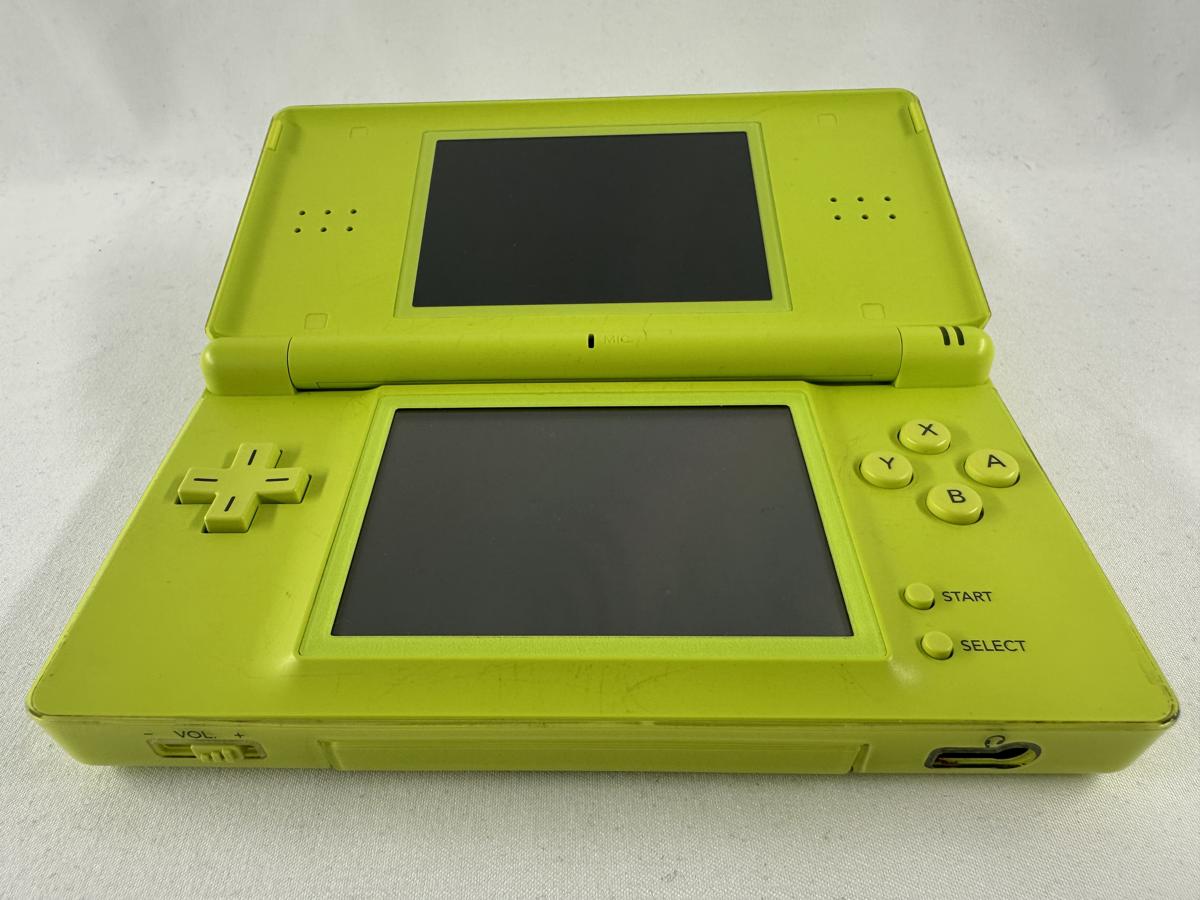 Nintendo DS Lite Lime Groen handheld spelcomputer + oplader - Afbeelding 5