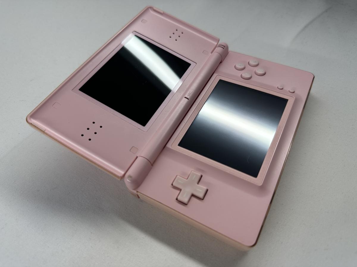 Nintendo DS Lite Roze / Pink handheld spelcomputer + oplader - Nette staat - Afbeelding 3