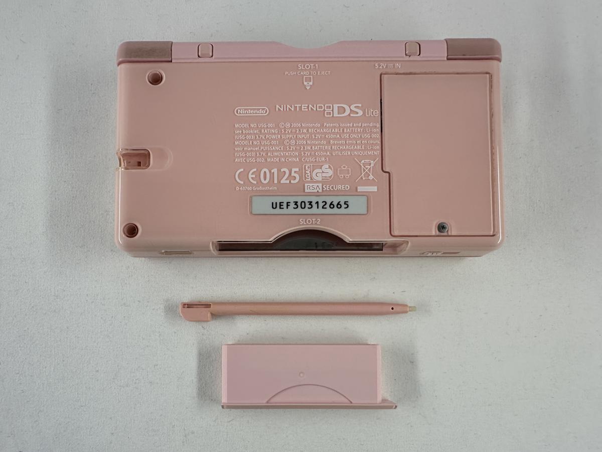Nintendo DS Lite Roze / Pink handheld spelcomputer + oplader - Nette staat - Afbeelding 11