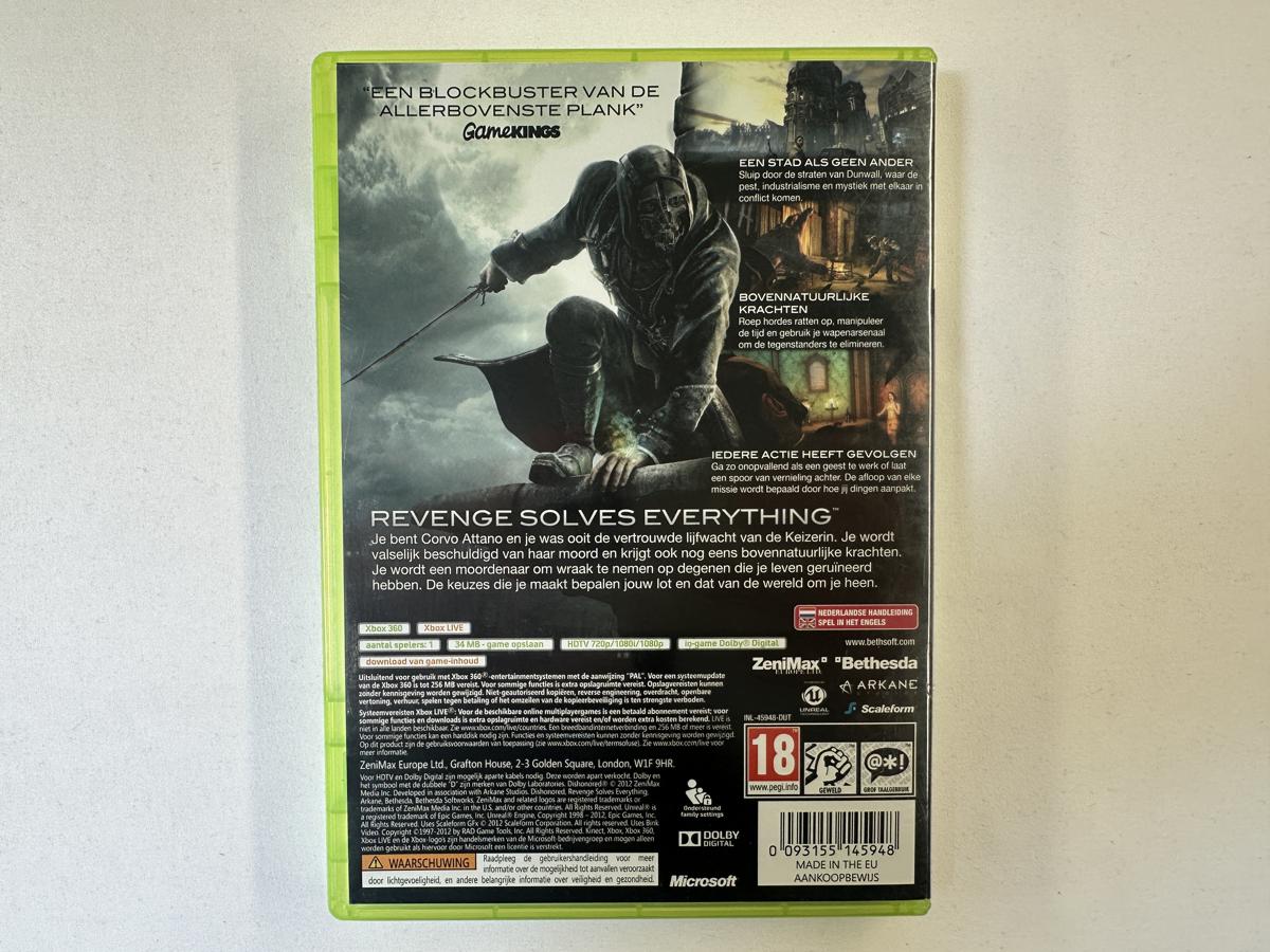 Dishonored Xbox 360 - Afbeelding 3