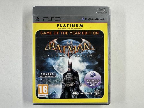Batman Arkham Asylum Game of the Year Edition Playstation 3 Platinum - PS3