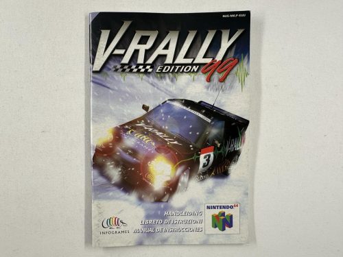 V-Rally Edition 99 Handleiding Nintendo 64 - N64