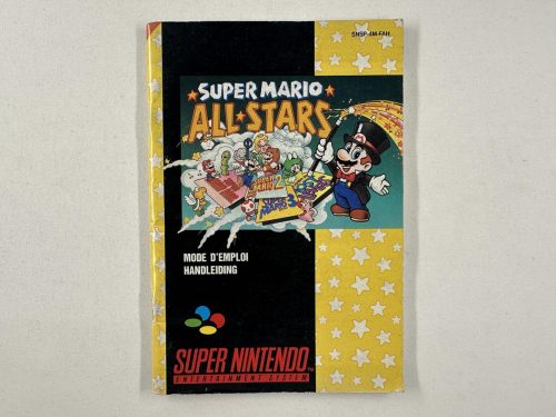 Super Mario All Stars Handleiding Super Nintendo - SNES