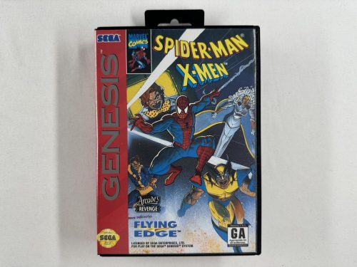 Spider-Man X-Men Arcades Revenge SEGA Genesis