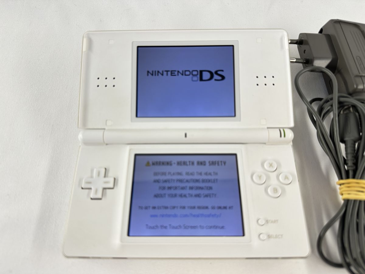 Nintendo DS Lite Wit handheld spelcomputer + oplader - Afbeelding 2