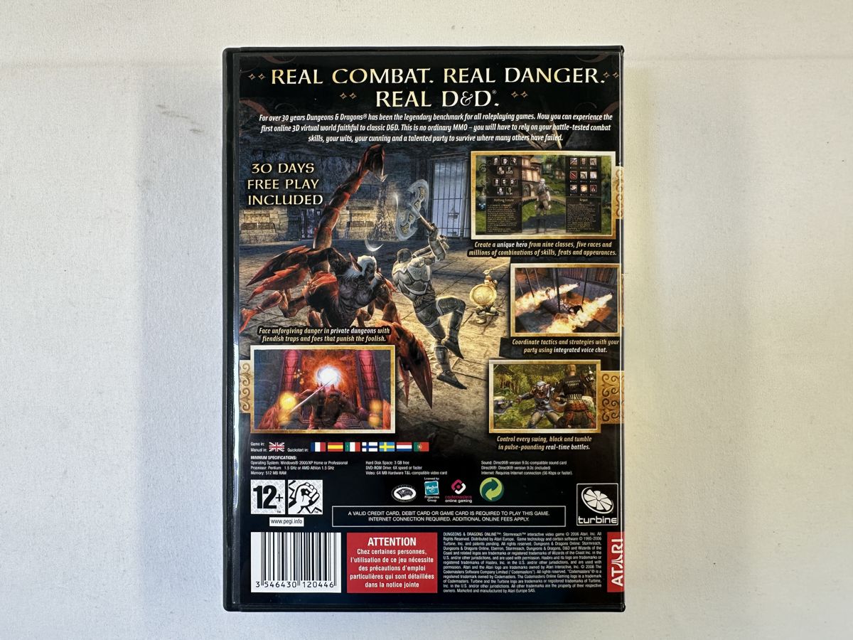 Dungeons & Dragons Online Stormreach + Dragonshard Demo Disc PC Game - Afbeelding 3