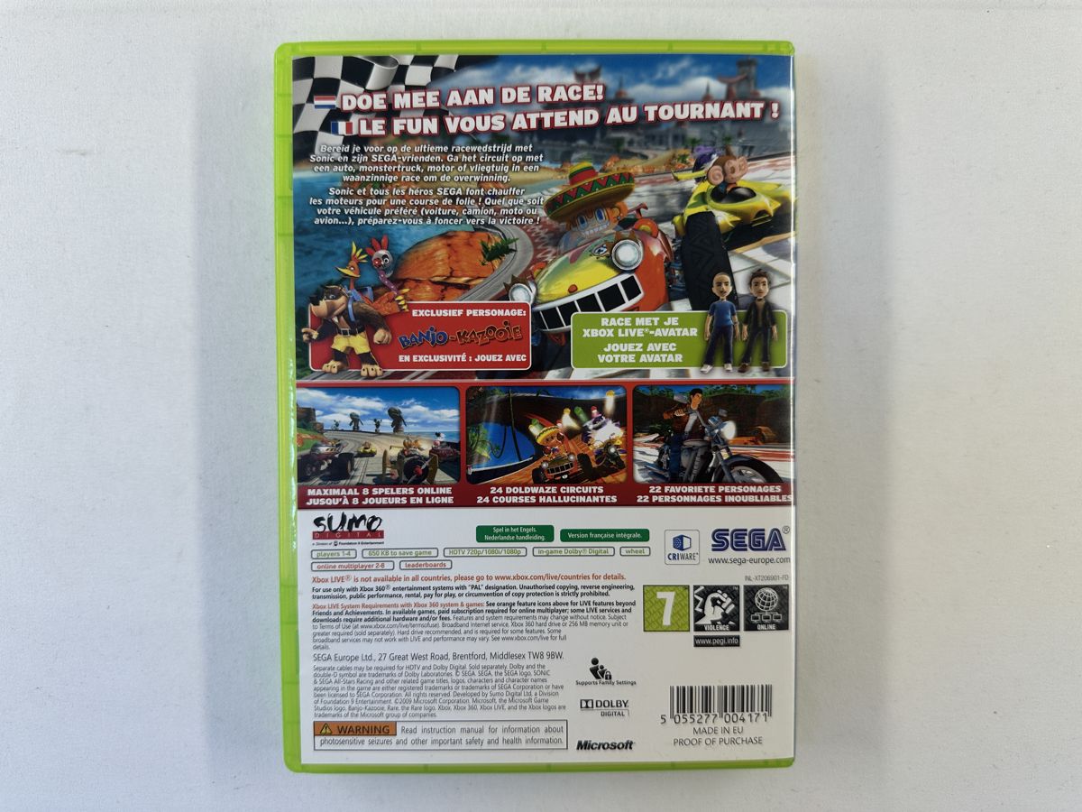Sonic & SEGA All-Stars Racing with Banjo-Kazooie Xbox 360 - Afbeelding 3