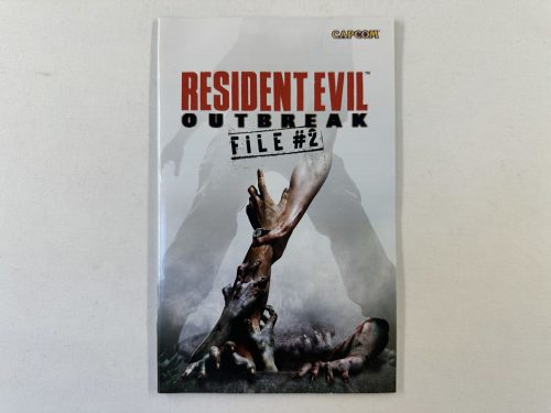 Resident Evil Outbreak File #2 Handleiding Playstation 2 - PS2