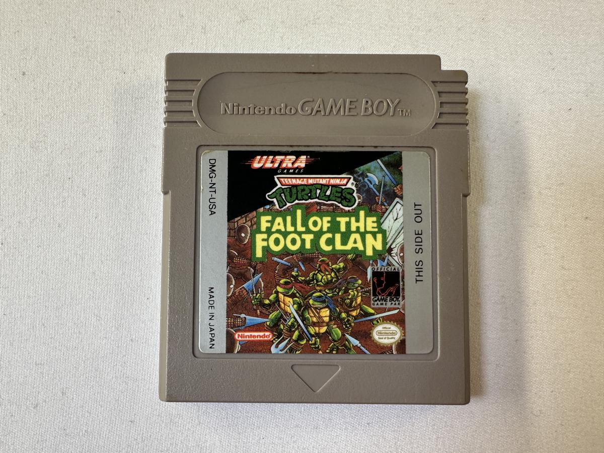 Teenage Mutant Ninja Turtles Fall of the Foot Clan (USA) Nintendo Gameboy
