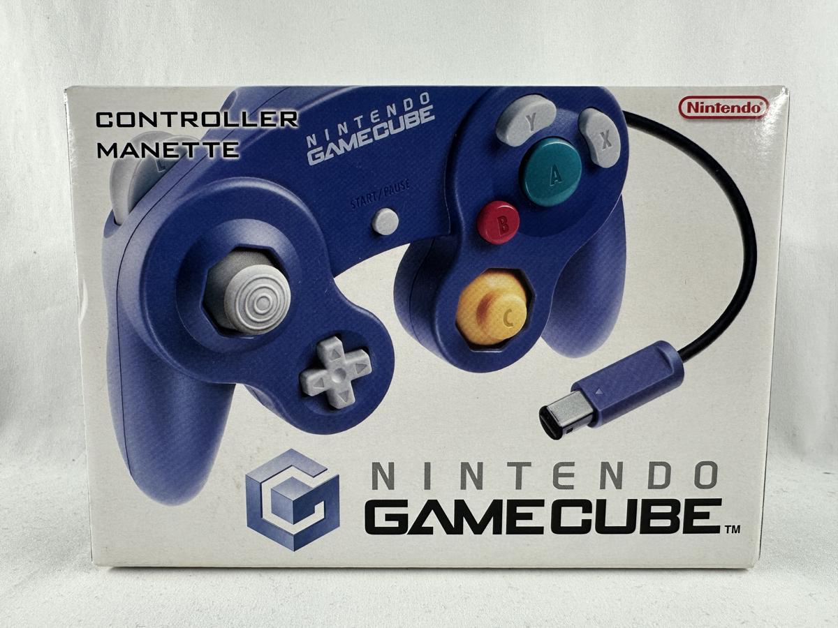 Nintendo Gamecube Controller Paars Compleet (CIB) DOL-003 - origineel & nette staat