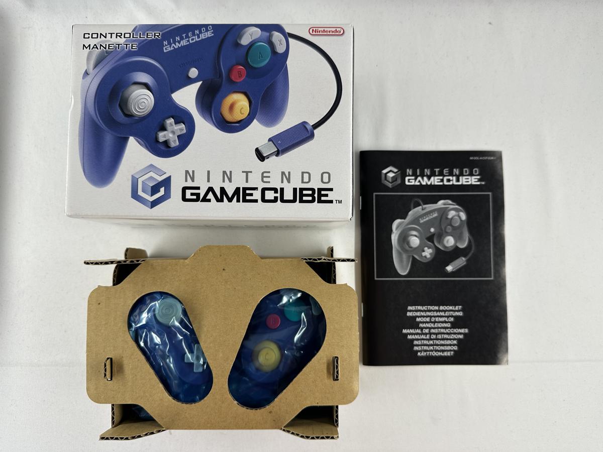 Nintendo Gamecube Controller Paars Compleet (CIB) DOL-003 - origineel & nette staat - Afbeelding 2