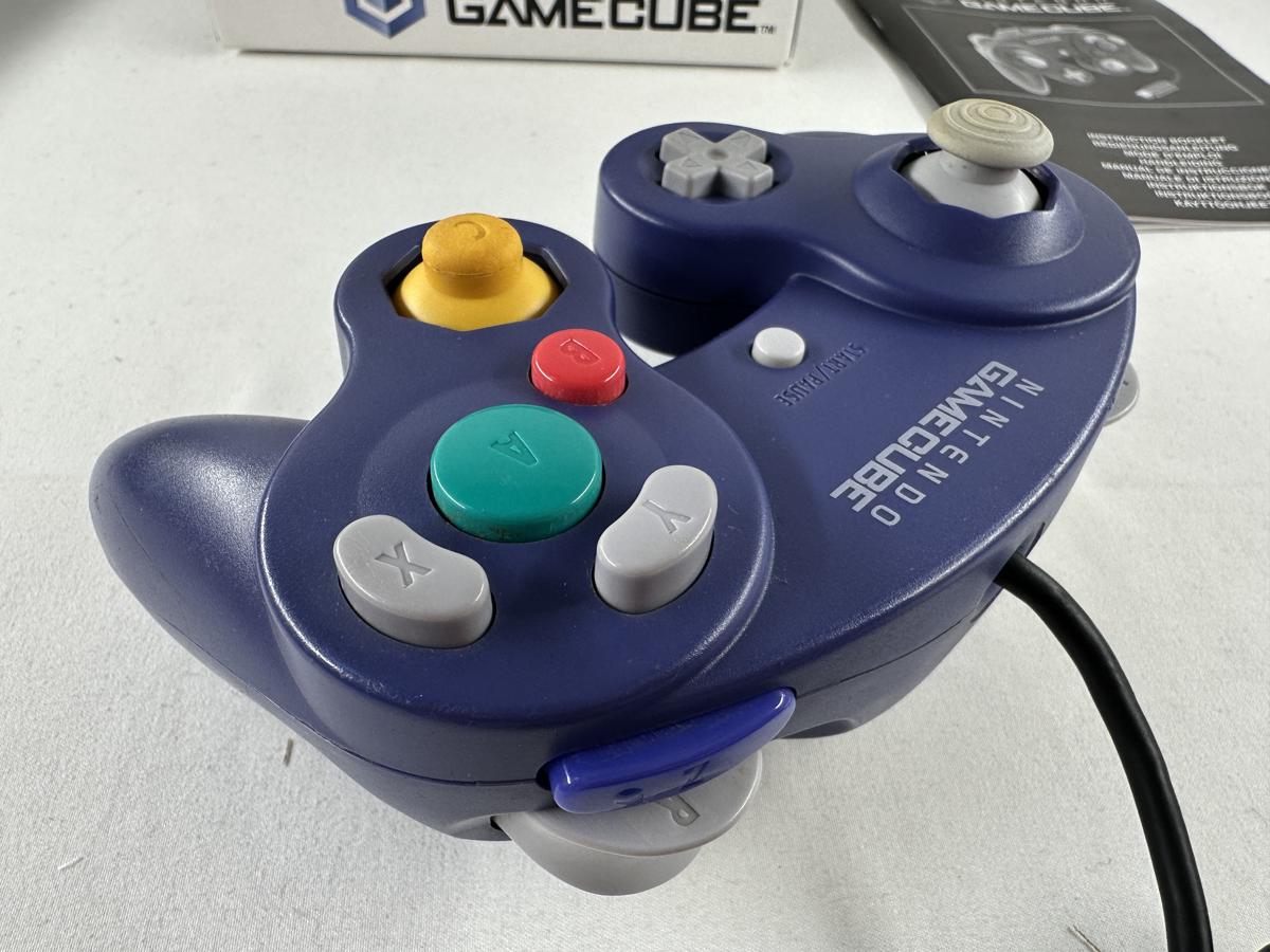 Nintendo Gamecube Controller Paars Compleet (CIB) DOL-003 - origineel & nette staat - Afbeelding 7