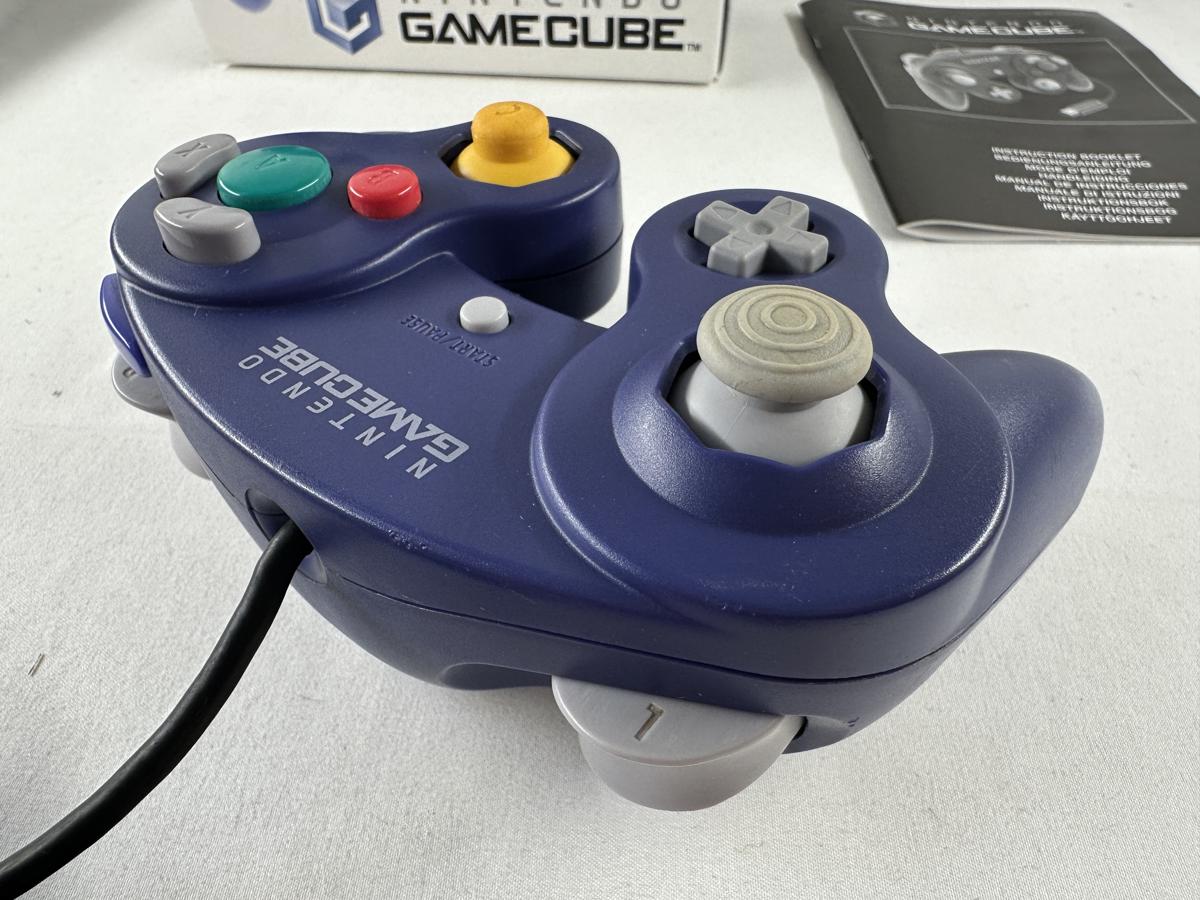 Nintendo Gamecube Controller Paars Compleet (CIB) DOL-003 - origineel & nette staat - Afbeelding 8