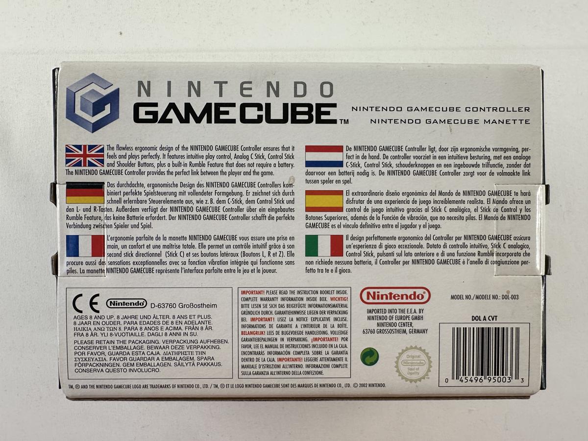 Nintendo Gamecube Controller Paars Compleet (CIB) DOL-003 - origineel & nette staat - Afbeelding 18