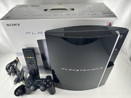 Playstation 3 Phat 80 GB Zwart Compleet in doos (CIB) - PS3