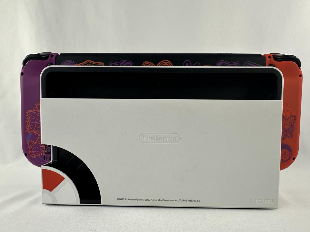 Nintendo Switch OLED Pokemon Scarlet & Violet Limited Edition - Afbeelding 9