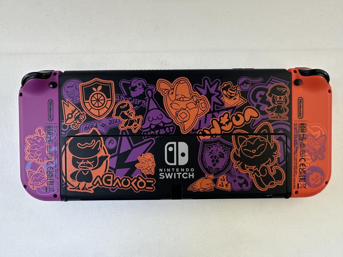 Nintendo Switch OLED Pokemon Scarlet & Violet Limited Edition - Afbeelding 13