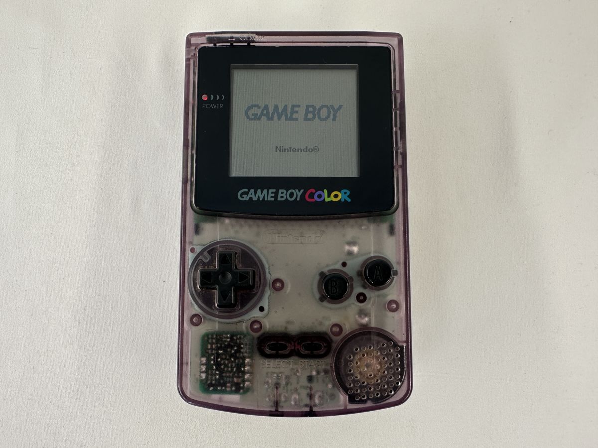 Gameboy Color Clear Purple / Paars - CGB-001