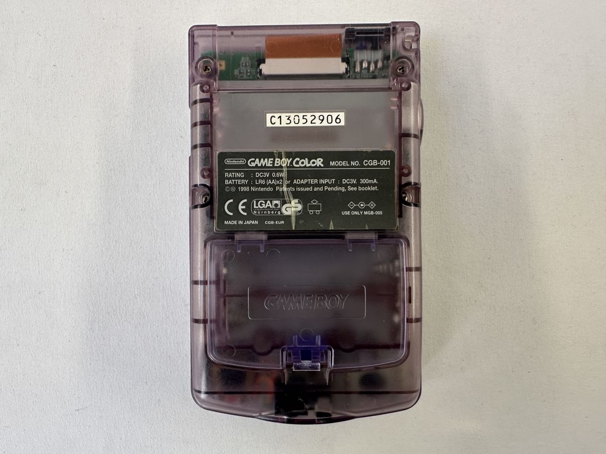 Gameboy Color Clear Purple / Paars - CGB-001 - Afbeelding 8