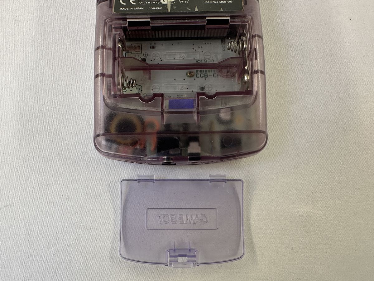 Gameboy Color Clear Purple / Paars - CGB-001 - Afbeelding 11