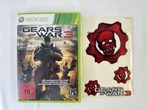 Gears of War 3 + Stickers Xbox 360