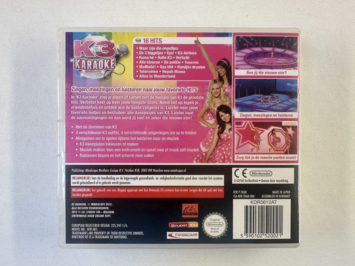 K3 Karaoke Nintendo DS - Afbeelding 4