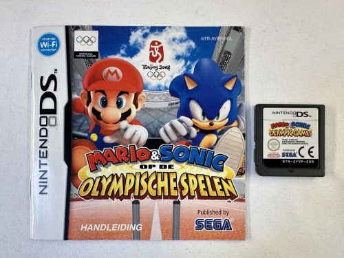 Mario & Sonic op de Olympische Spelen + Handleiding Nintendo DS