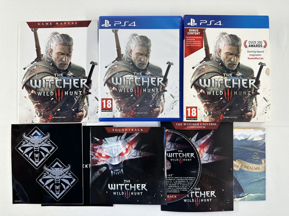 The Witcher 3 Wild Hunt + Bonus Content Playstation 4 - PS4 - Afbeelding 2