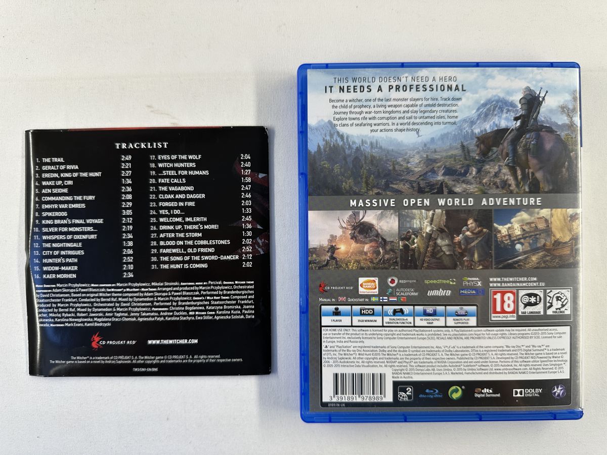 The Witcher 3 Wild Hunt + Bonus Content Playstation 4 - PS4 - Afbeelding 7