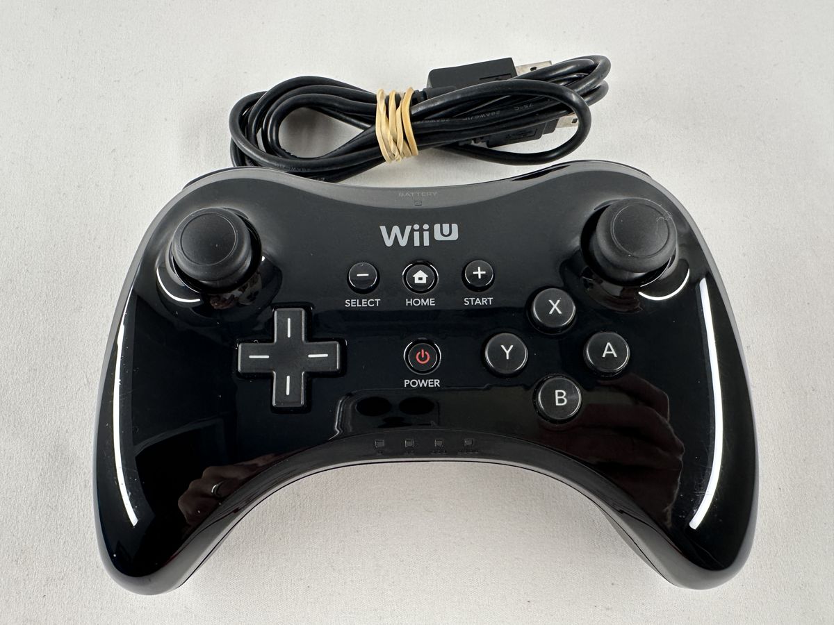 Nintendo Pro Controller Zwart Nintendo Wii U